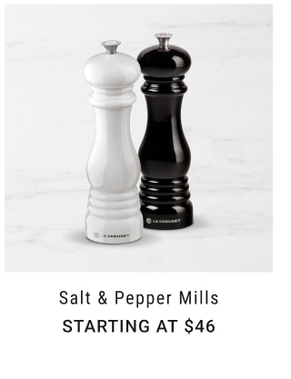 Salt & Pepper Mills Starting at $46