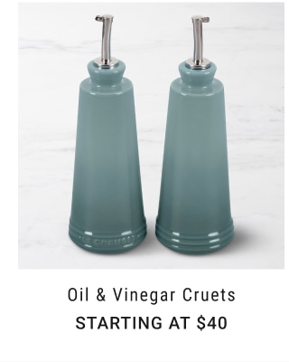 Oil & Vinegar Cruets Starting at $40