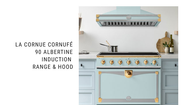 La Cornue CornuFé 90 Albertine Induction Range & Hood