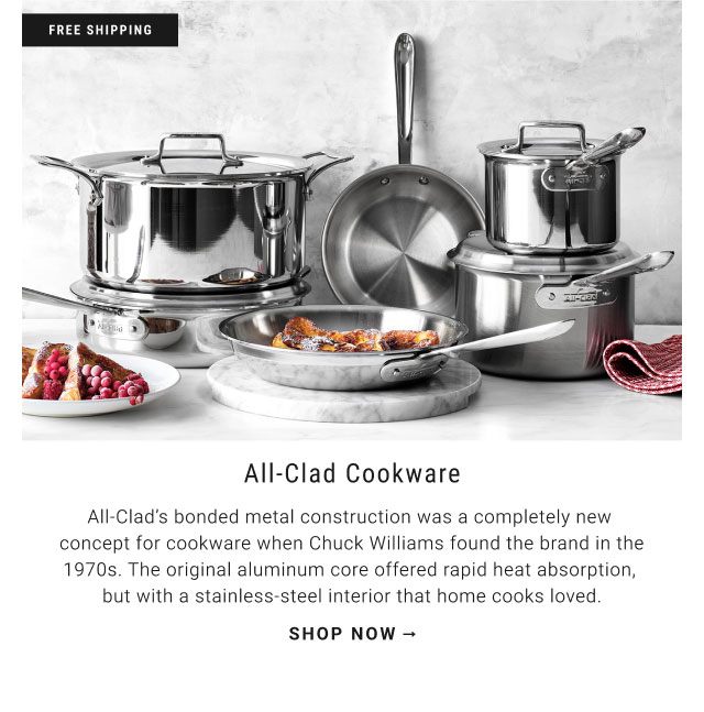 All-Clad Cookware: Shop Now