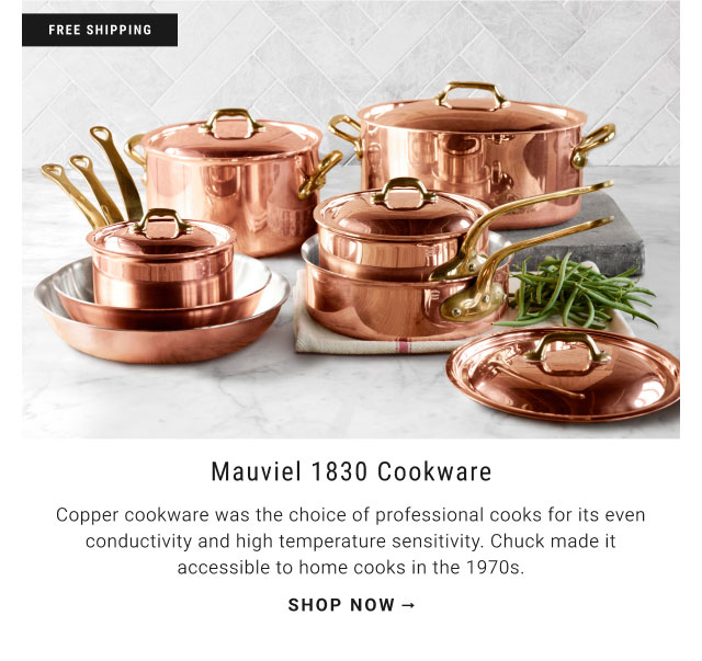 free shipping Mauviel 1830 Cookware Shop Now