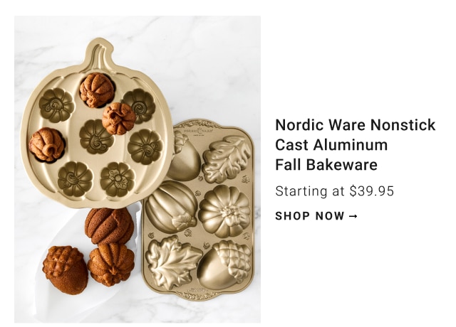 Nordic Ware Nonstick Cast Aluminum Fall Bakeware - shop now