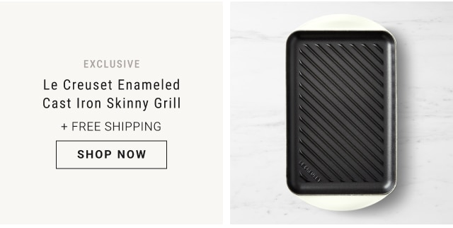 Exclusive - Le Creuset Enameled Cast Iron Skinny Grill - shop now