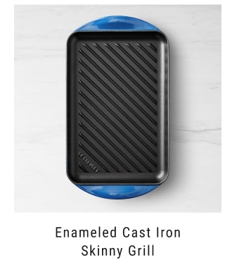 Enameled Cast Iron Skinny Grill