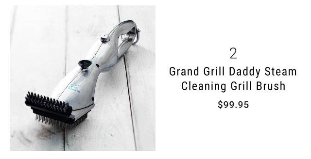 2 - Grand Grill Daddy Steam Cleaning Grill Brush $99.95