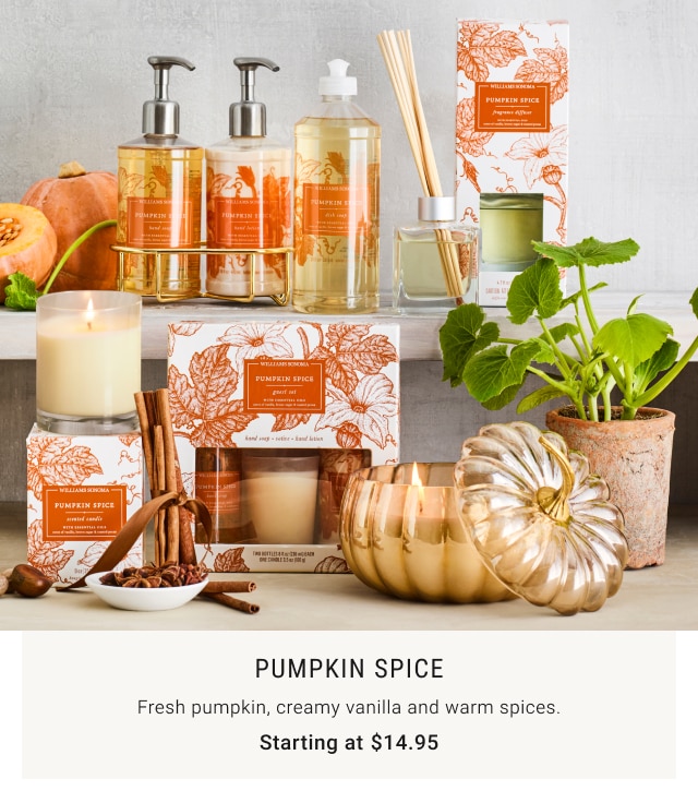 Pumpkin Spice Starting at $14.95