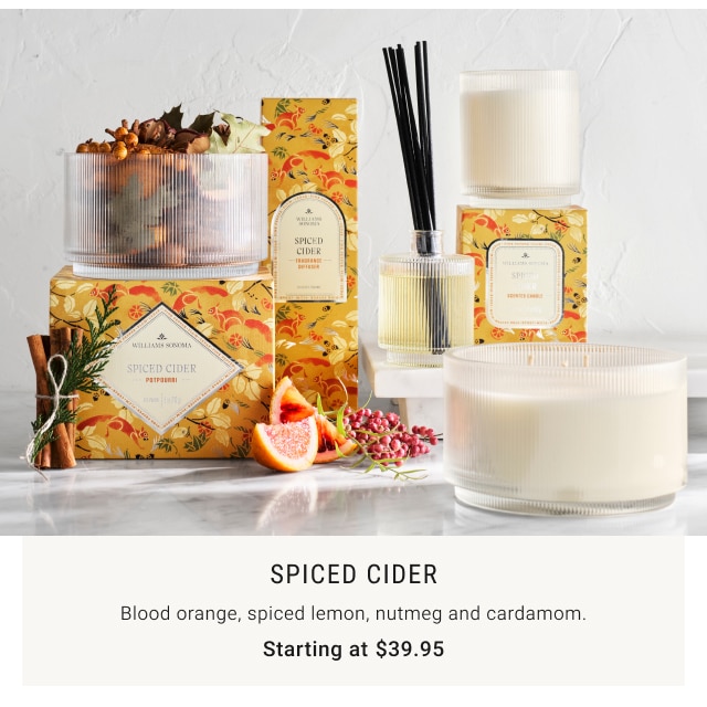 Spiced Cider Starting at $39.95