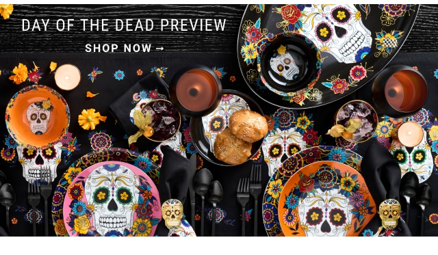 day of the dead preview - shop now