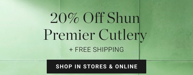 20% off Shun  Premier Cutlery - shop in stores & online