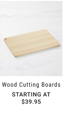 Wood Cutting Boards Starting at $39.95