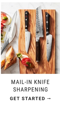 Mail-In knife sharpening - GET STARTED