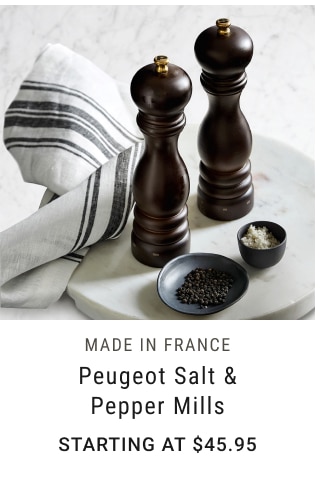 MADE IN FRANCE - Peugeot Salt & Pepper Mills Starting at $45.95