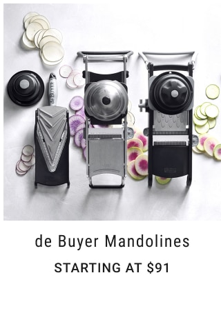 de Buyer Mandolines Starting at $91