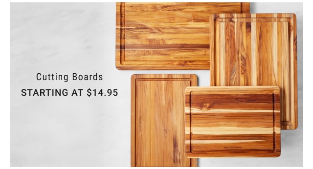 Cutting Boards Starting at $14.95