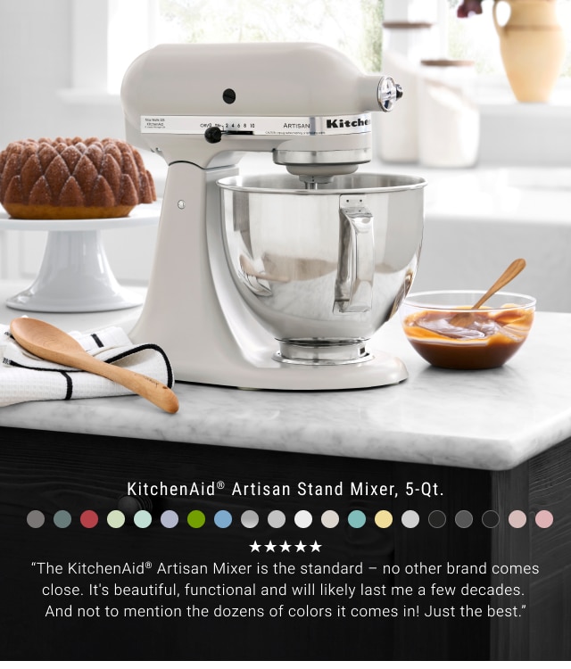 KitchenAid® Artisan Stand Mixer, 5-Qt.