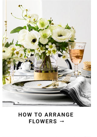 How to arrange flowers