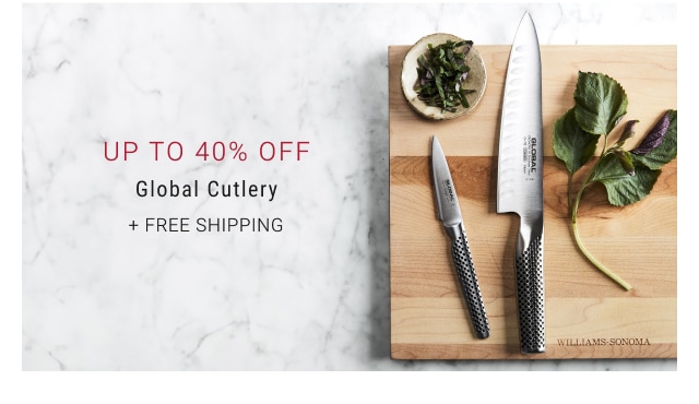 Up to 40% Off Global Cutlery + Free Shipping