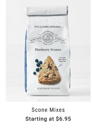 Scone Mixes Starting at $6.95