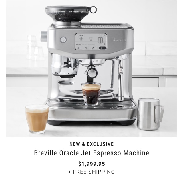 Breville Oracle Jet Espresso Machine - $1,999.95 + Free Shipping