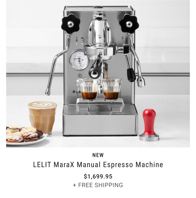 LELIT MaraX Manual Espresso Machine - $1,699.95 + Free Shipping