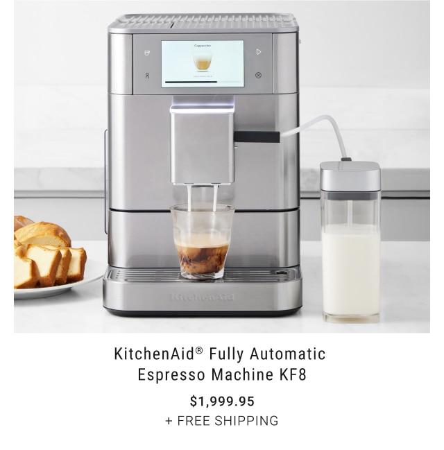 KitchenAid® Fully Automatic Espresso Machine KF8 - $1,999.95 + Free Shipping