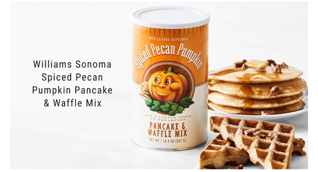 Williams Sonoma Spiced Pecan Pumpkin Pancake & Waffle Mix