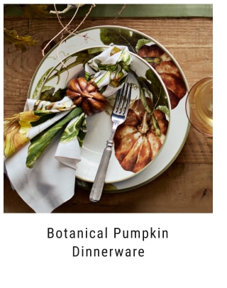 Botanical Pumpkin Dinnerware