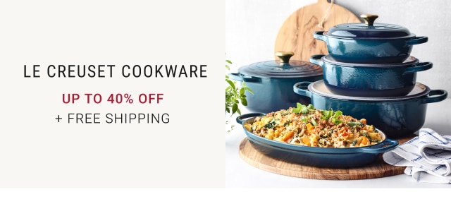 Le Creuset Cookware - Up To 40% Off + Free Shipping