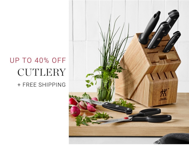 Up To 40% Off Cutlery + Free Shipping