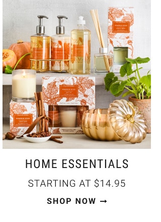 Home Essentials - Starting at $14.95 - Shop Now