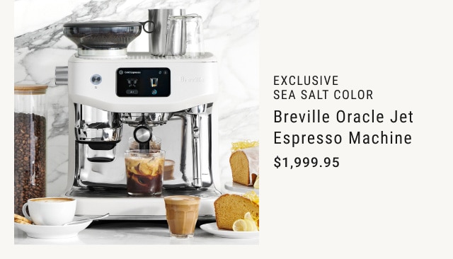 Breville Oracle Jet Espresso Machine - $1,999.95