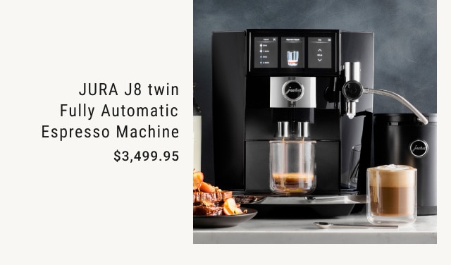 JURA J8 twin Fully Automatic Espresso Machine - $3,499.95