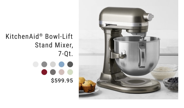 kitchenaid® bowl-lift stand mixer, 7-qt. - $599.95