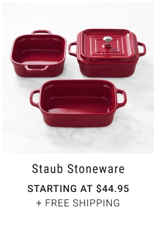 Staub Stoneware Starting at $44.95 + FREE SHIPPING