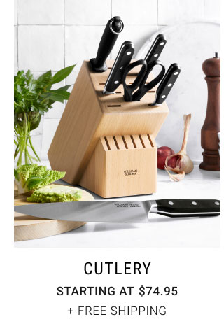 Cutlery - Starting at $74.95 + Free Shipping