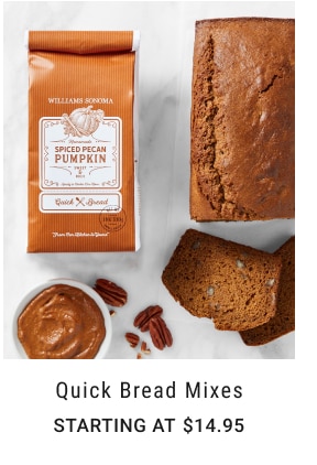 Quick Bread Mixes Starting at $14.95