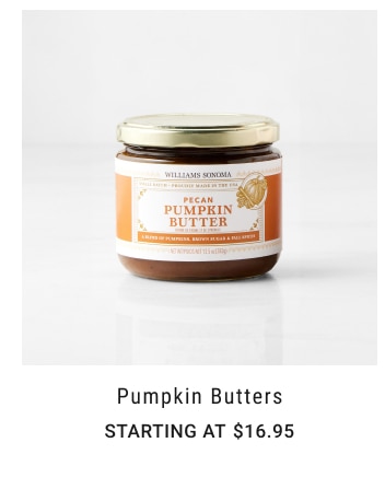 Pumpkin Butters Starting at $16.95