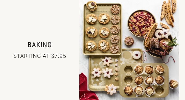 Baking - Starting at $7.95