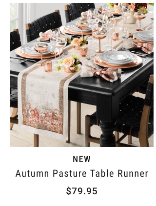 NEW Autumn Pasture Table Runner $79.95