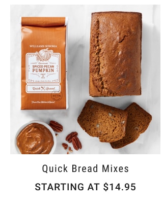 Quick Bread Mixes Starting at $14.95