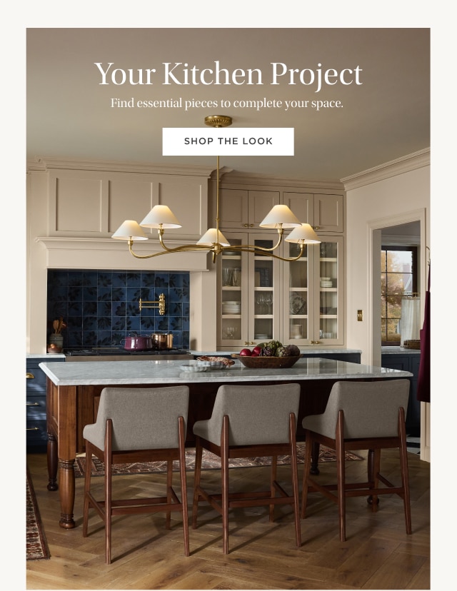 Your Kitchen Project - SHOP THE LOOK