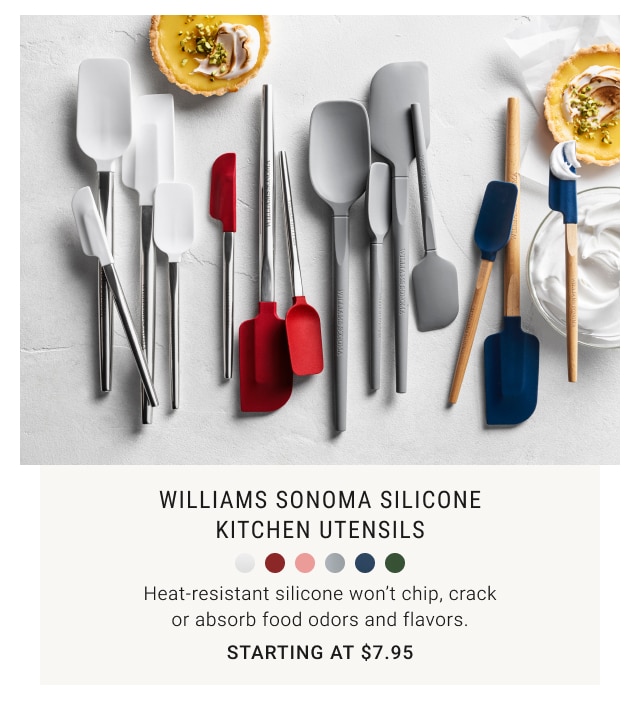 Williams Sonoma Silicone Kitchen Utensils Starting at $7.95