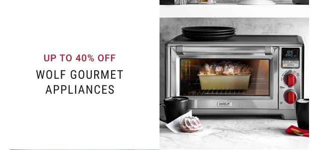 Up to 40% Off Wolf Gourmet Appliances