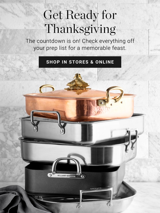 Get Ready for Thanksgiving - Shop In Stores & Online