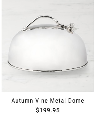 Autumn Vine Metal Dome - $199.95