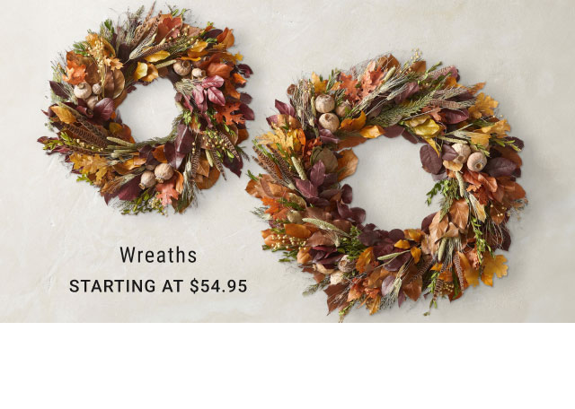 Wreaths - Starting at $54.95