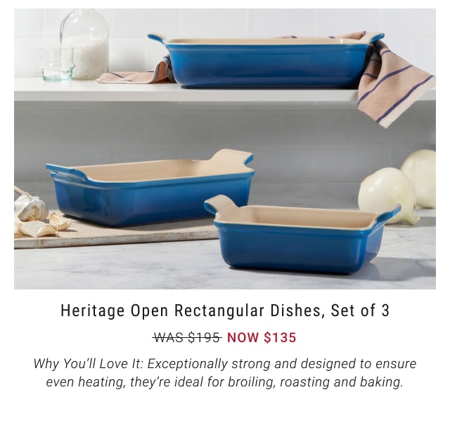 San Francisco Stoneware Rectangular Covered Baker, 4-Qt. NOW $110