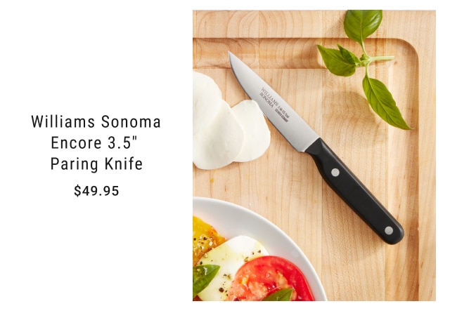 Williams Sonoma Encore 3.5" Paring Knife - $49.95