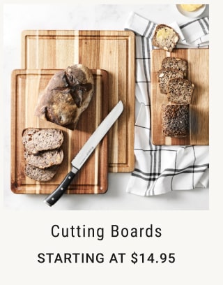 Cutting Boards - Starting at $14.95