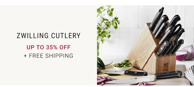 Zwilling Cutlery Up to 35% Off + free Shipping